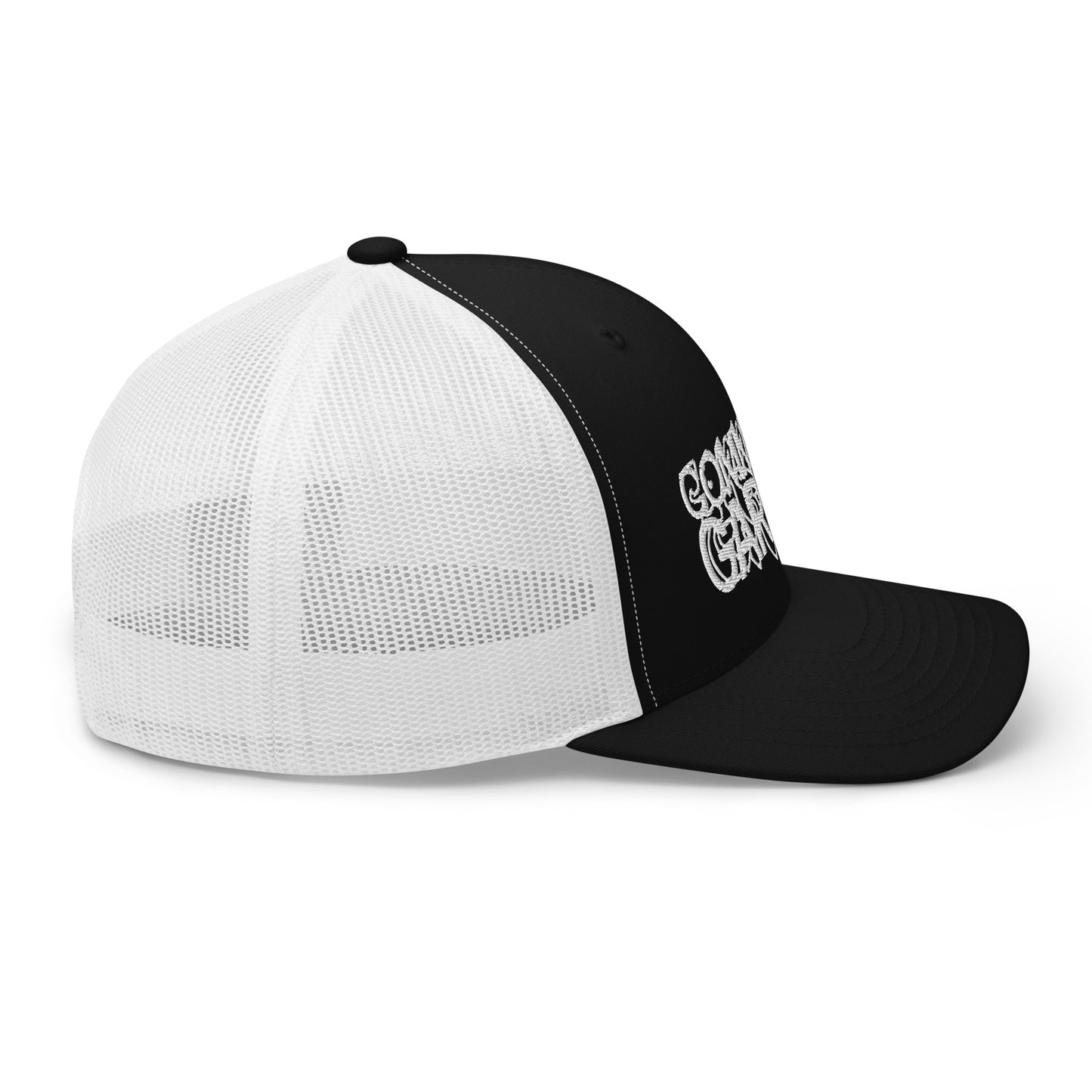 CG Trucker Cap (Black & White, Brown & Cream, Navy, Black)