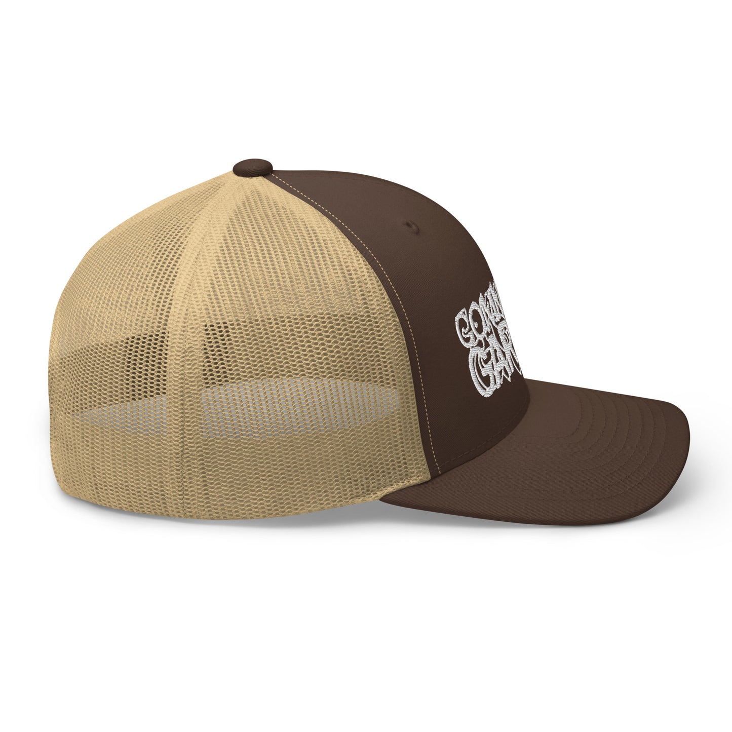 CG Trucker Cap (Black & White, Brown & Cream, Navy, Black)