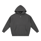 Crest Fleece Hoodie (Grey)