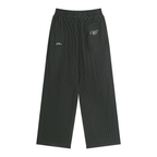Pleated Pinstripe Trousers