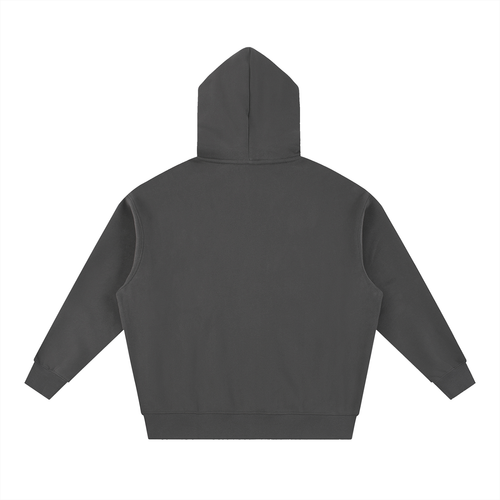 Crest Fleece Hoodie (Grey)