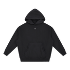 Crest Fleece Hoodie (Black)