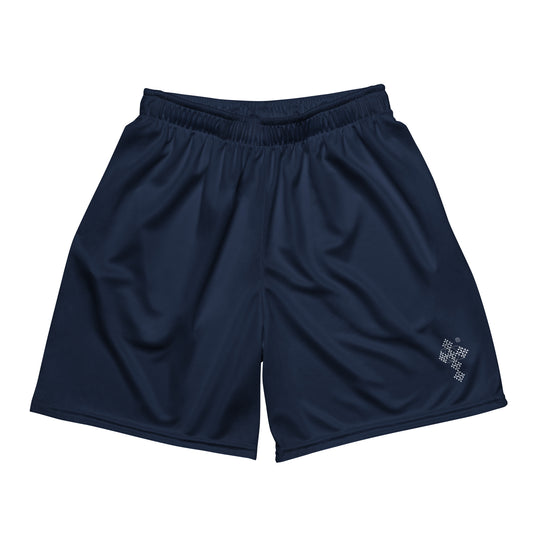 CG Fence Cross Mesh Shorts (Navy)