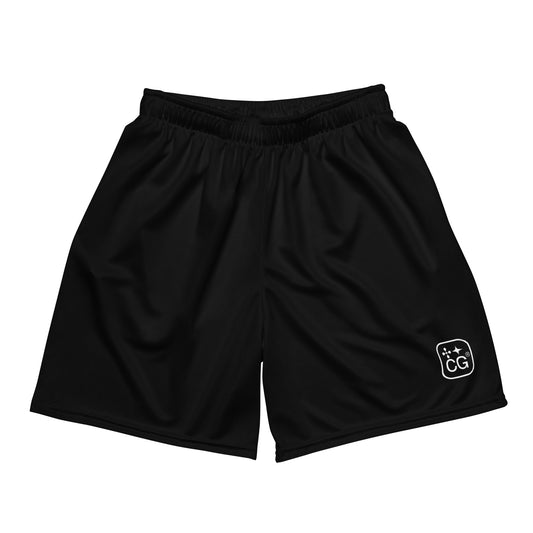 CG Family Crest Mesh Shorts (Black)