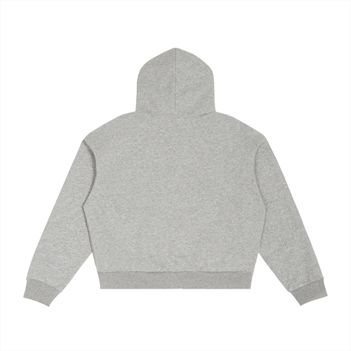 Layered Zip Hoodie