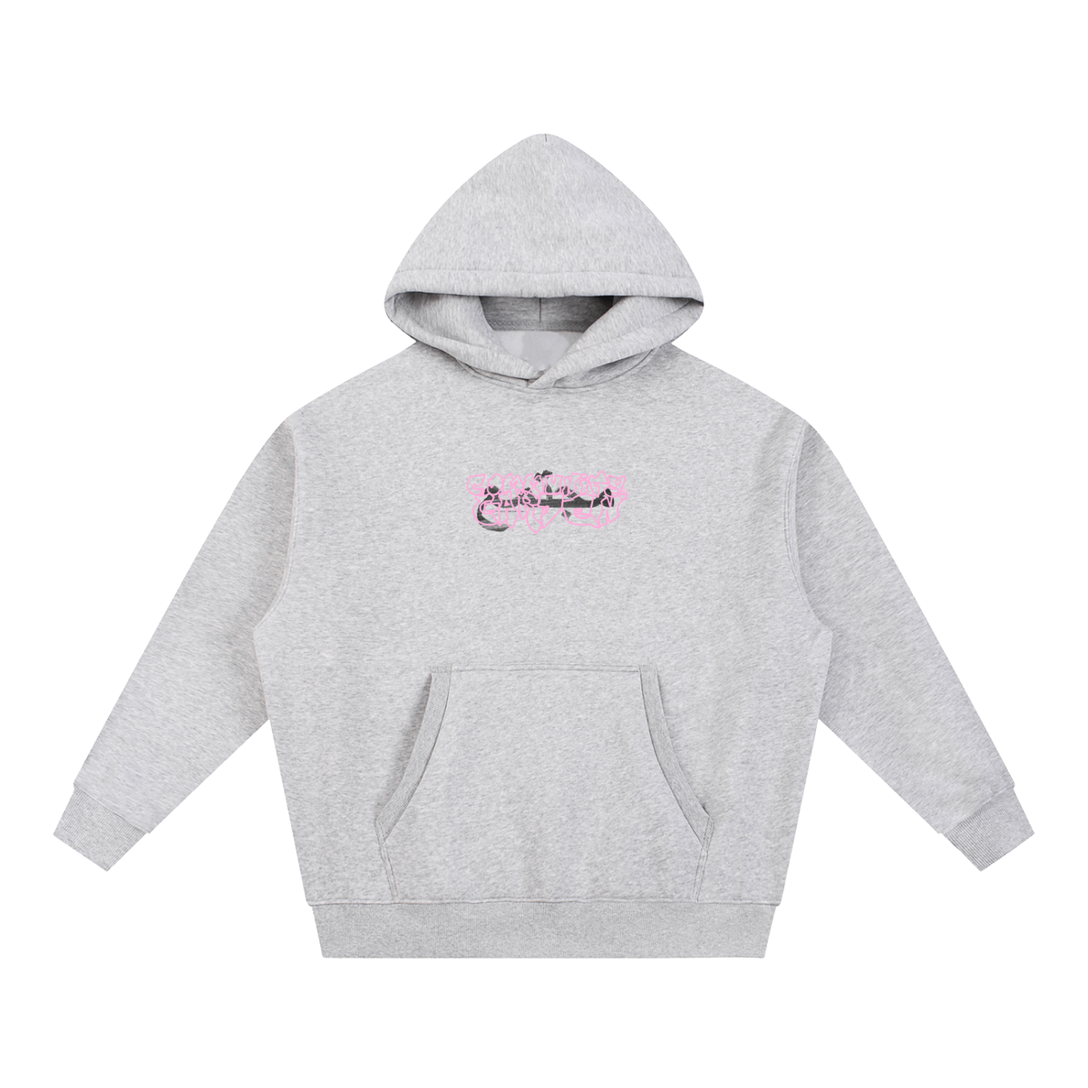 مجتمع Boxy Fit Fleece Hoodie