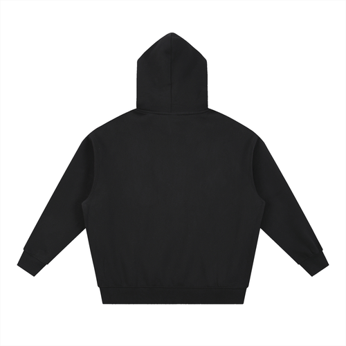 Crest Fleece Hoodie (Black)