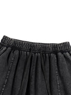 Light Cotton Barrel Leg Trousers