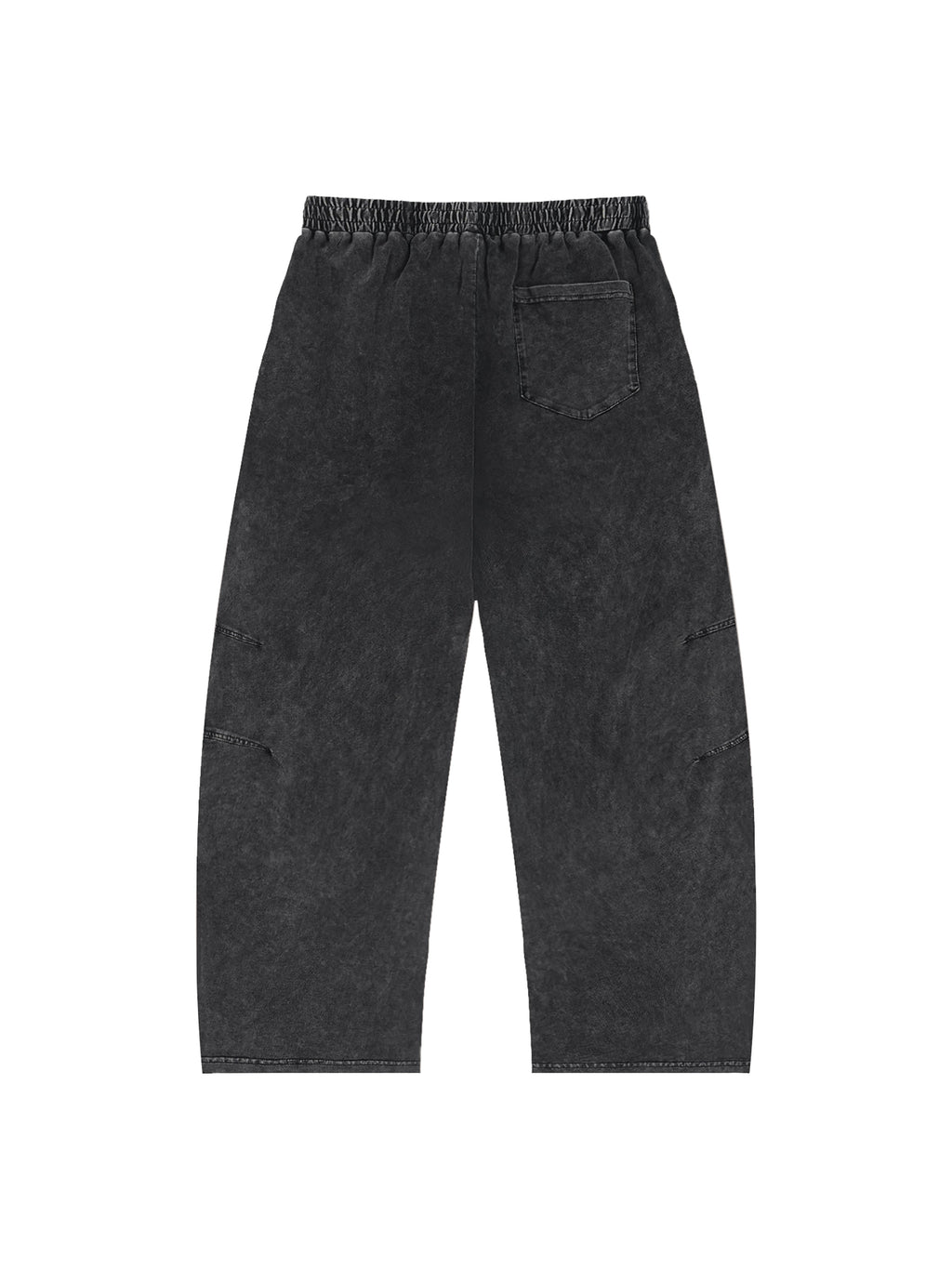 Light Cotton Barrel Leg Trousers